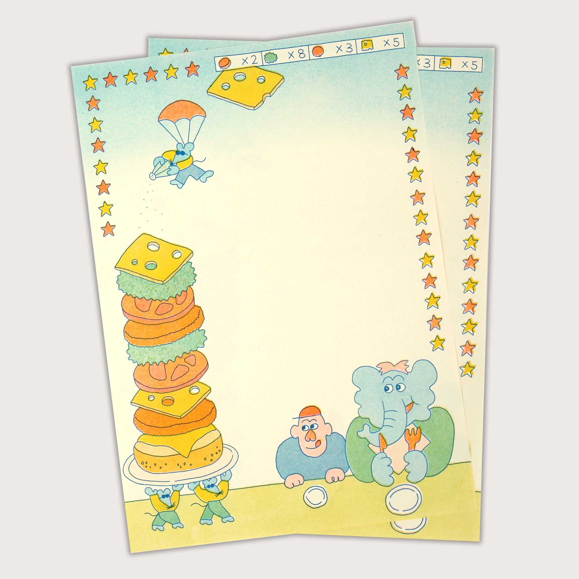 Risograph Stationery Set