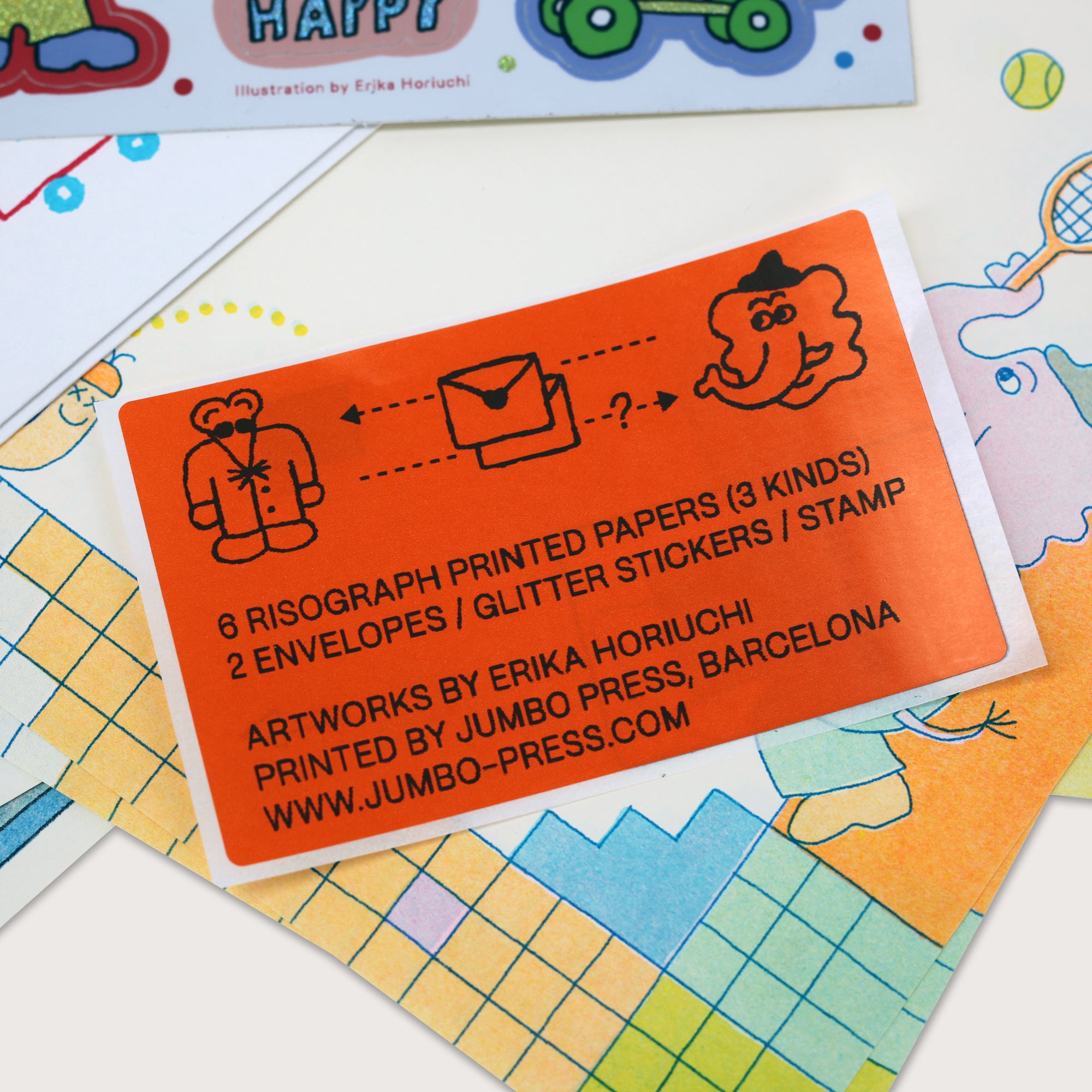 Risograph Stationery Set