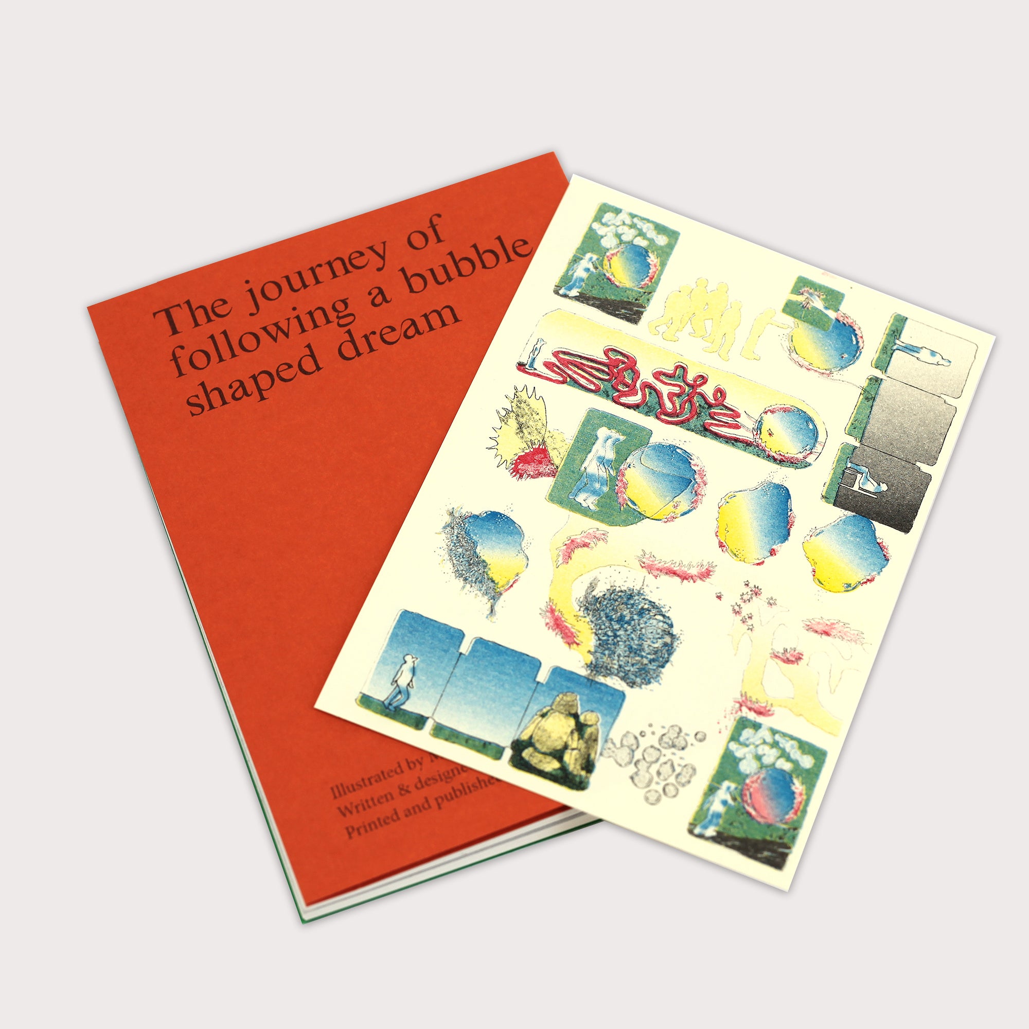 The journey of following a bubble shaped dream