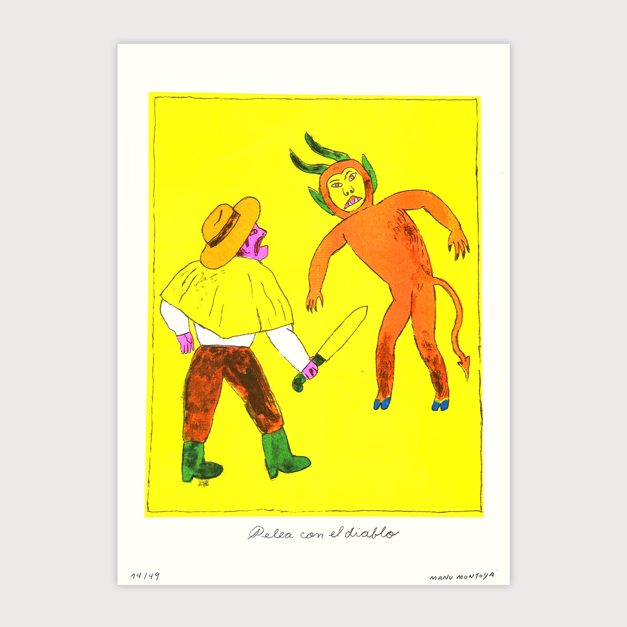 Pelea con el diablo - Yellow