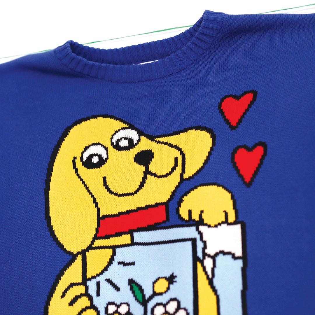 Doggy Love Knitted Jumper