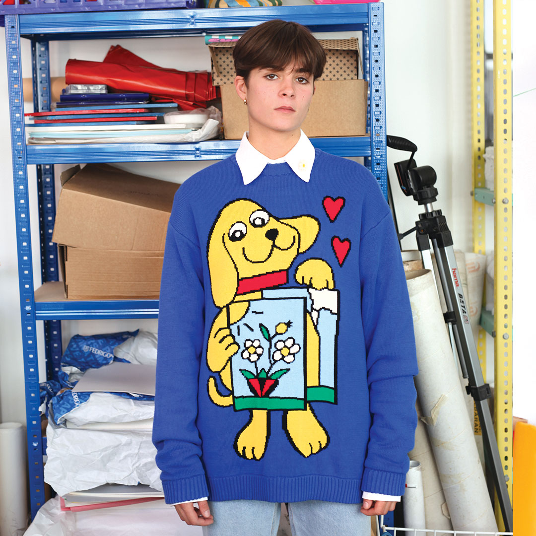 Doggy Love Knitted Jumper