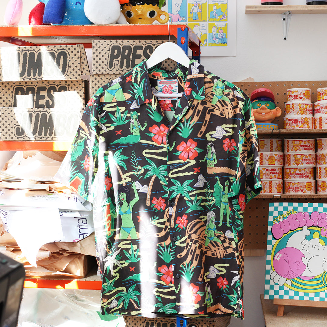 Hawaiian Monster Girl Shirts