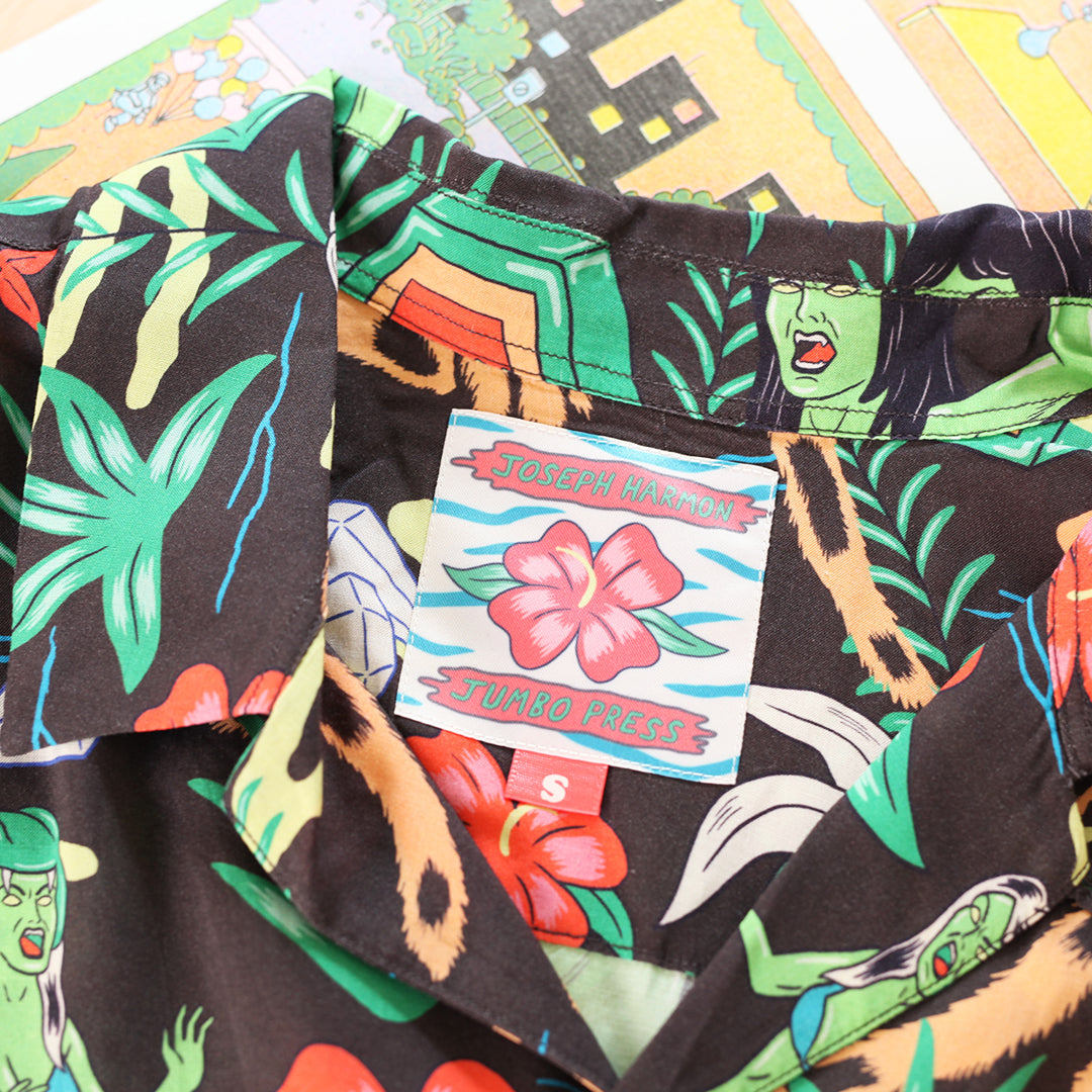 Hawaiian Monster Girl Shirts