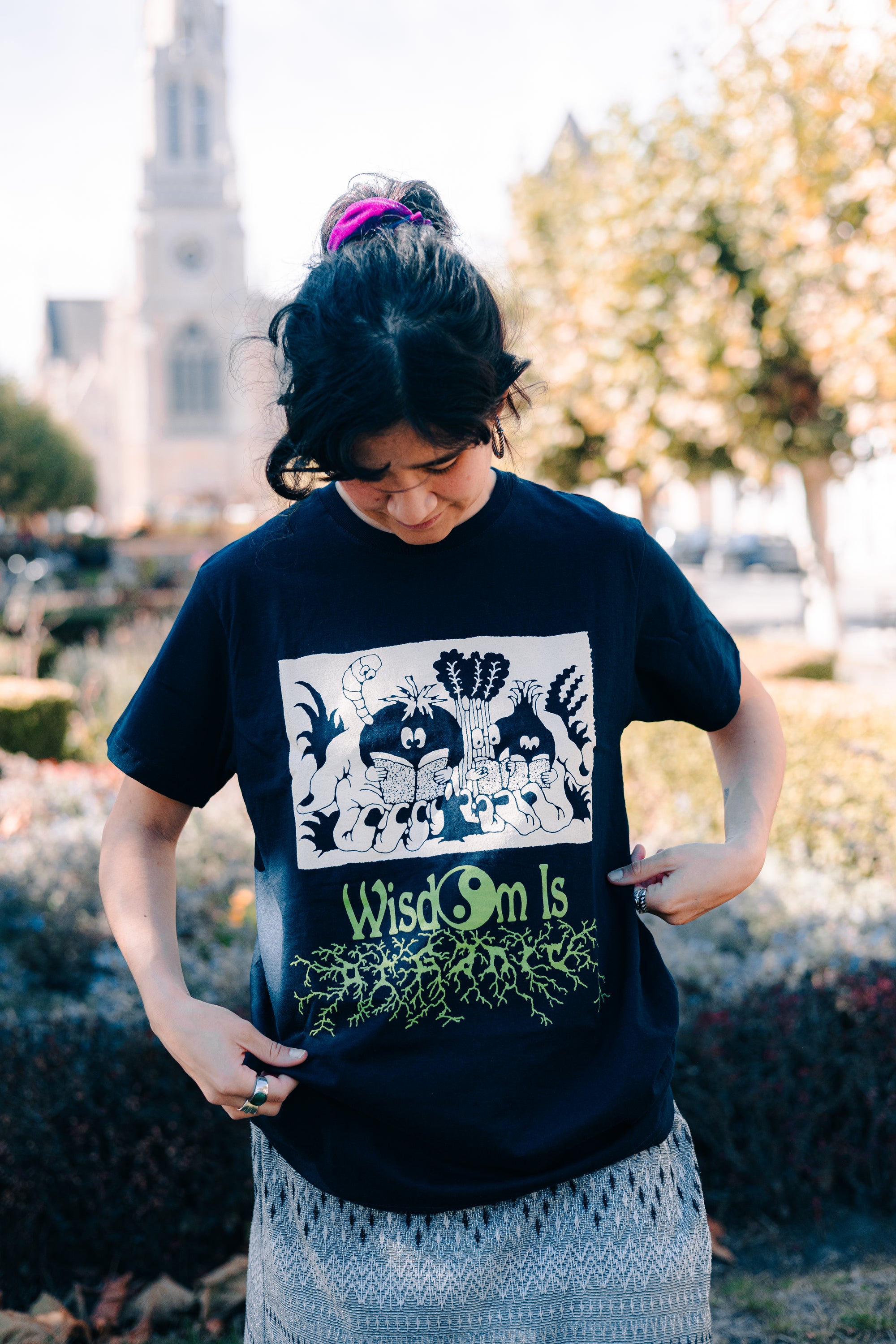 Wisdom is Organic Tee