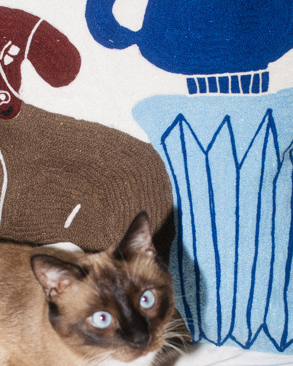 Ceramic Dog Cushion