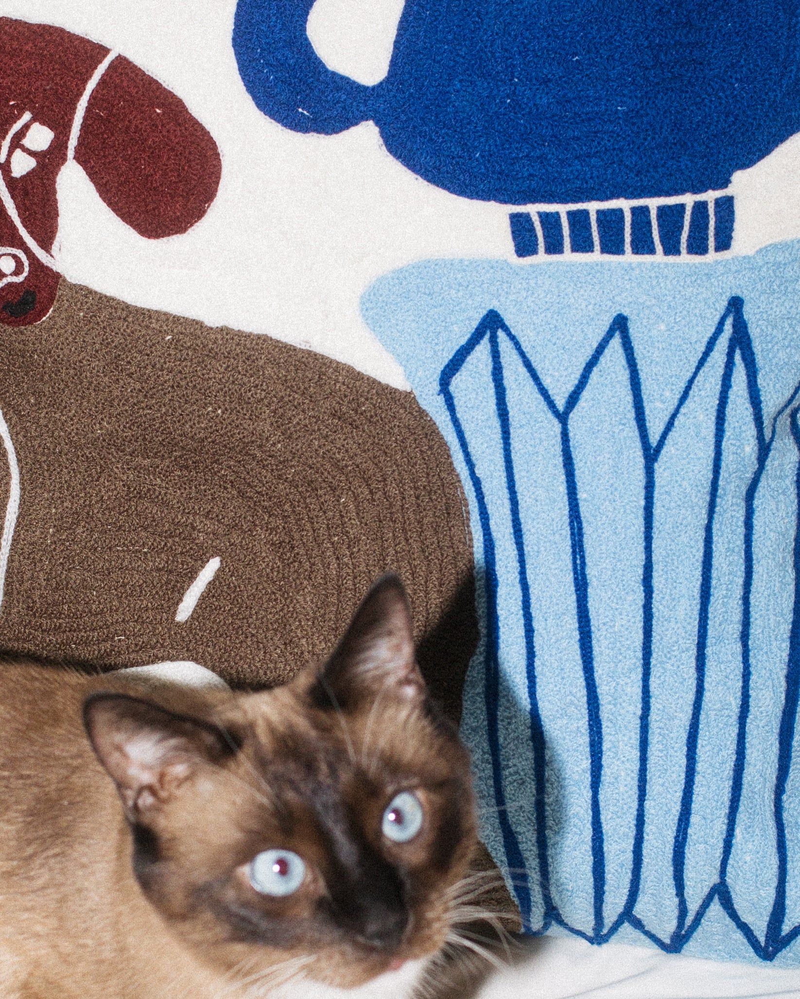 Ceramic Dog Cushion