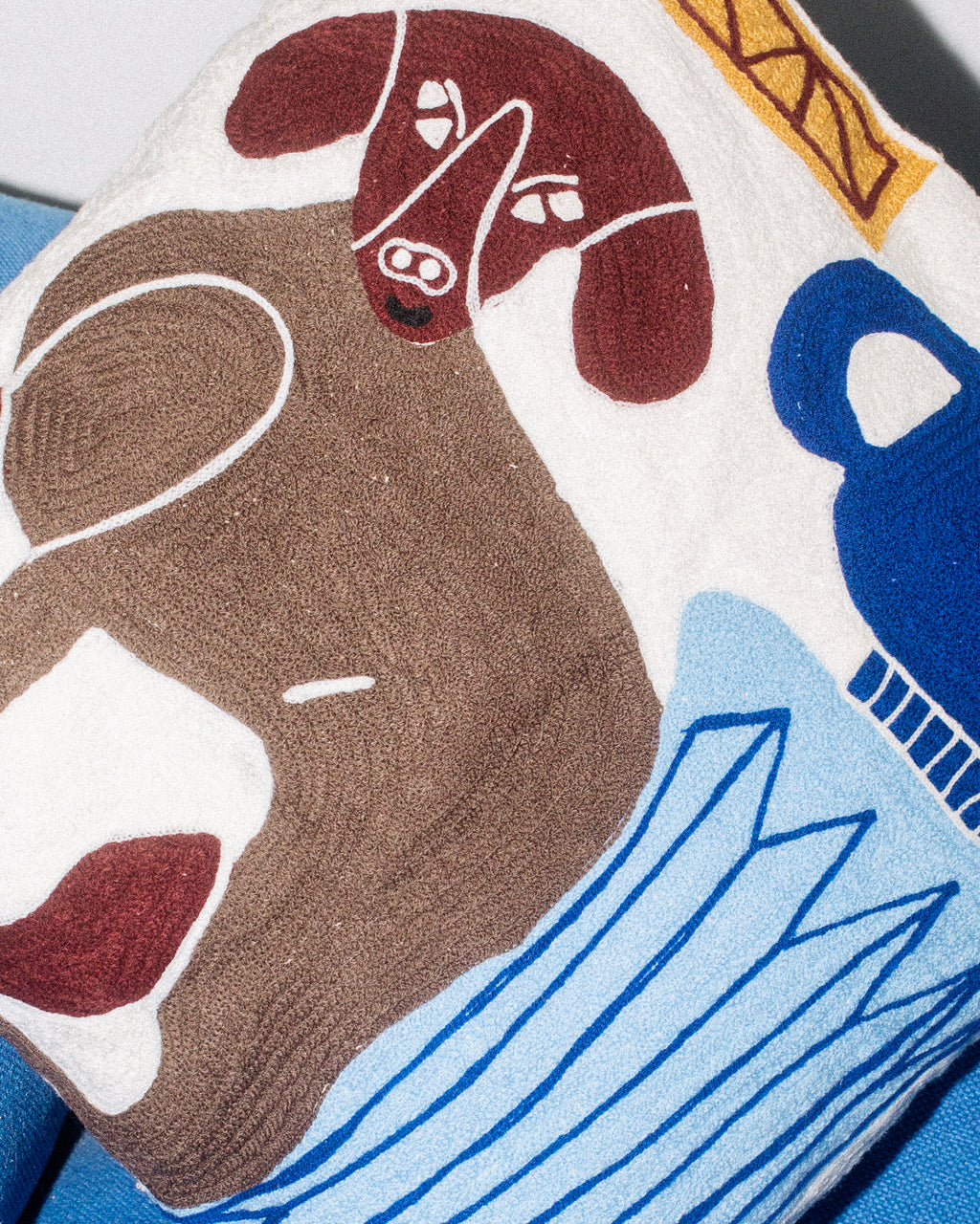Ceramic Dog Cushion