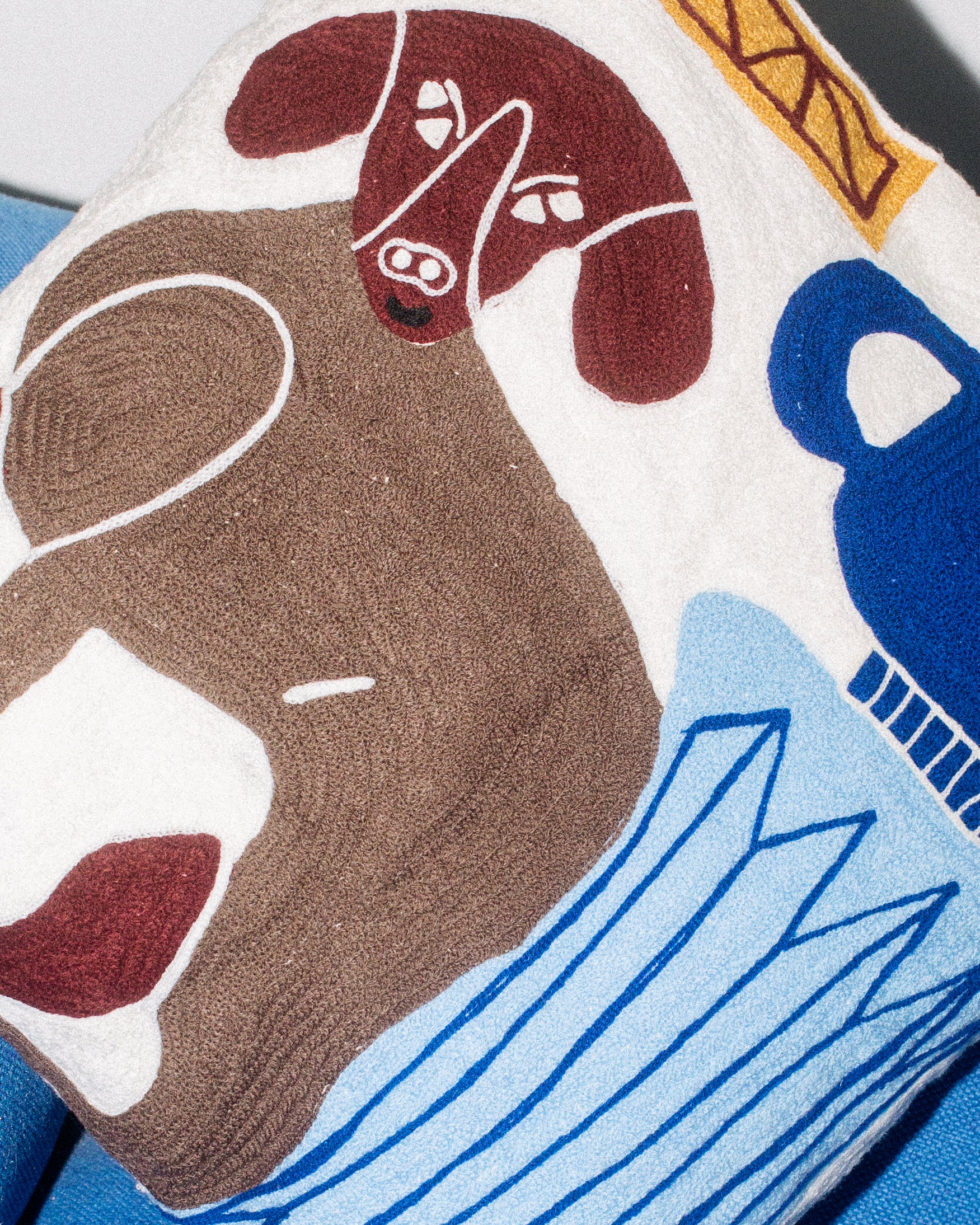 Ceramic Dog Cushion