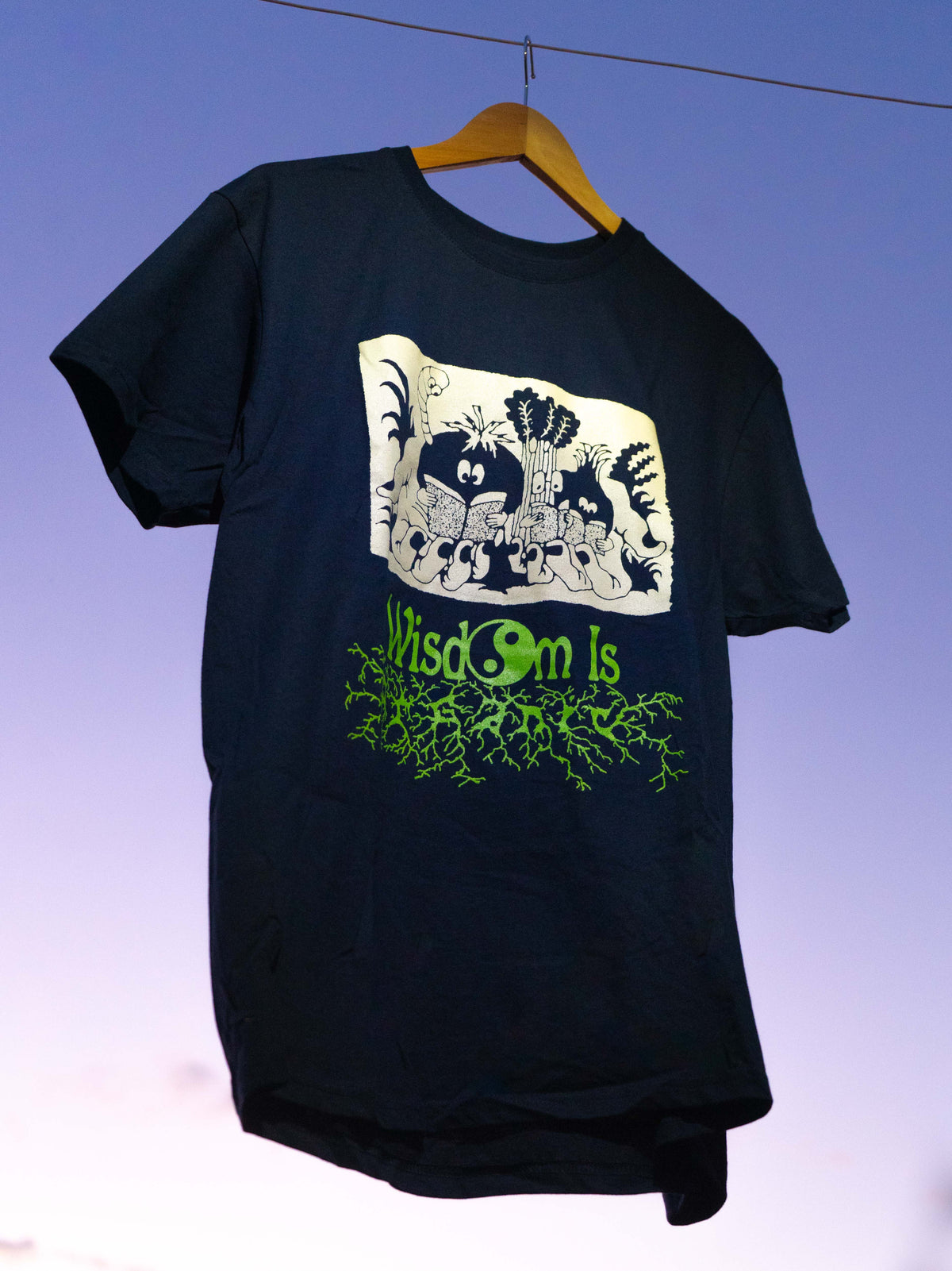 Wisdom is Organic Tee