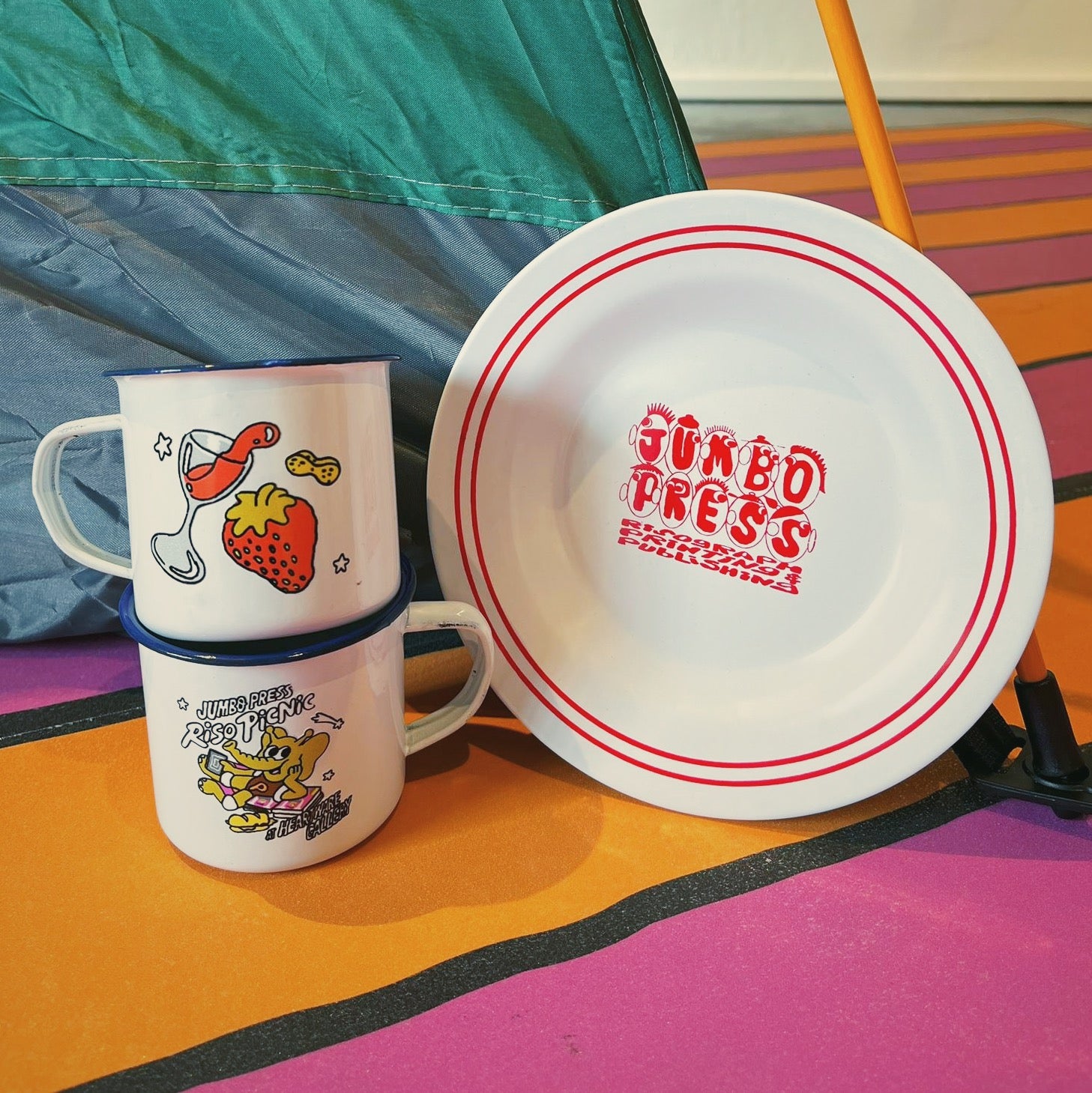 Jumbo Enamel Mug