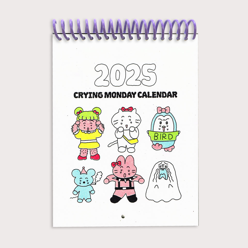 Crying Monday Calendar