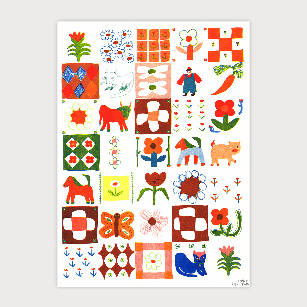 Patchwork Print