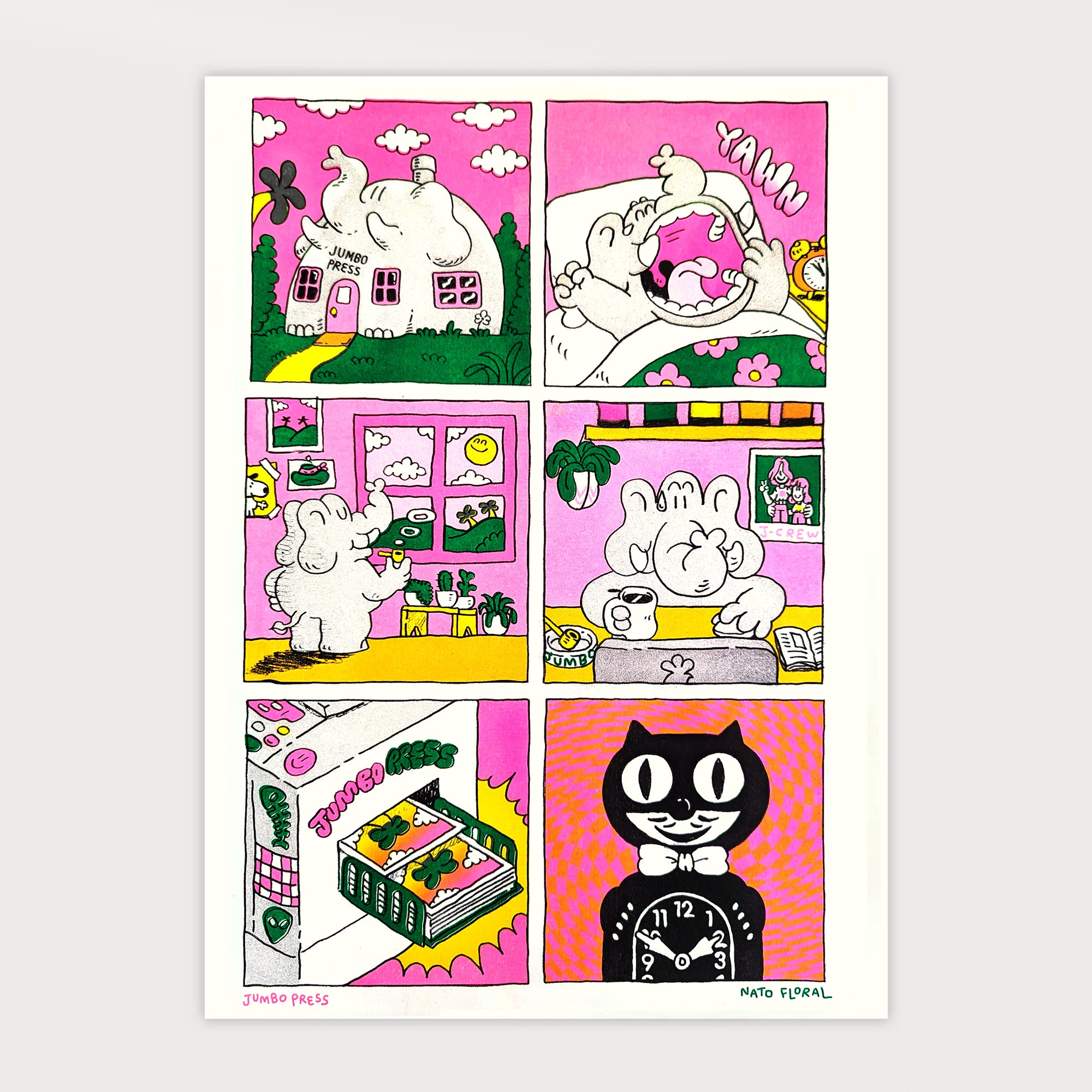 Jumbo Comic Print