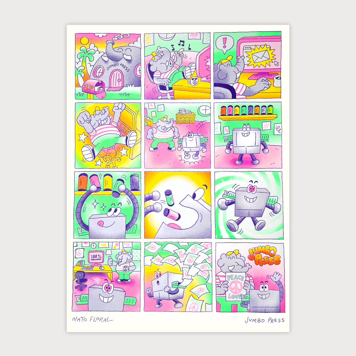 A day at Jumbo Press