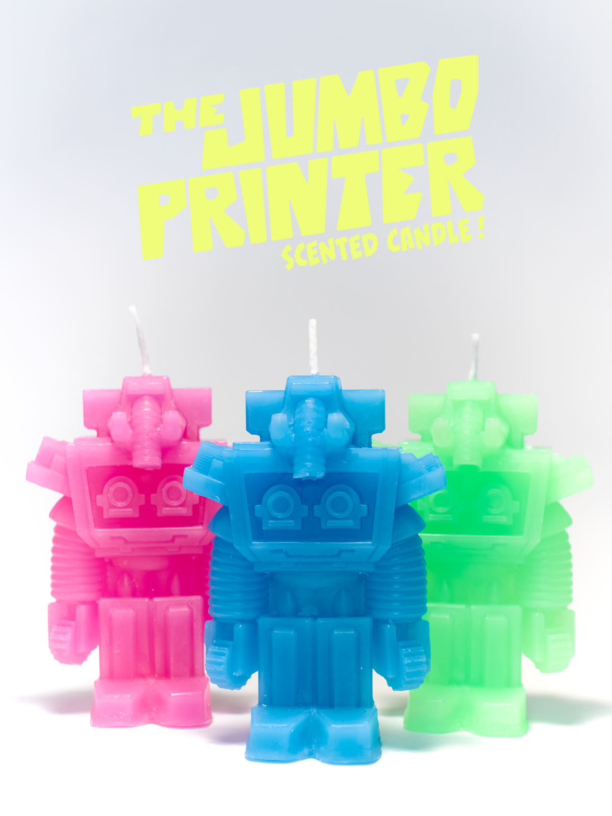 Jumbo Printer Scented Candle