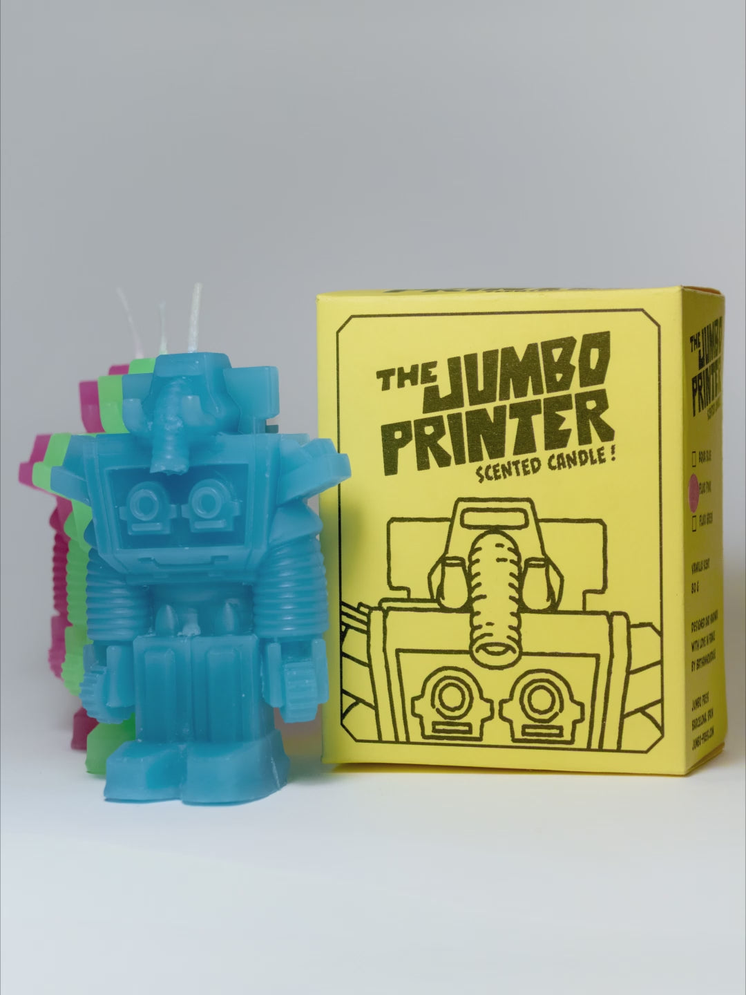 Jumbo Printer Scented Candle