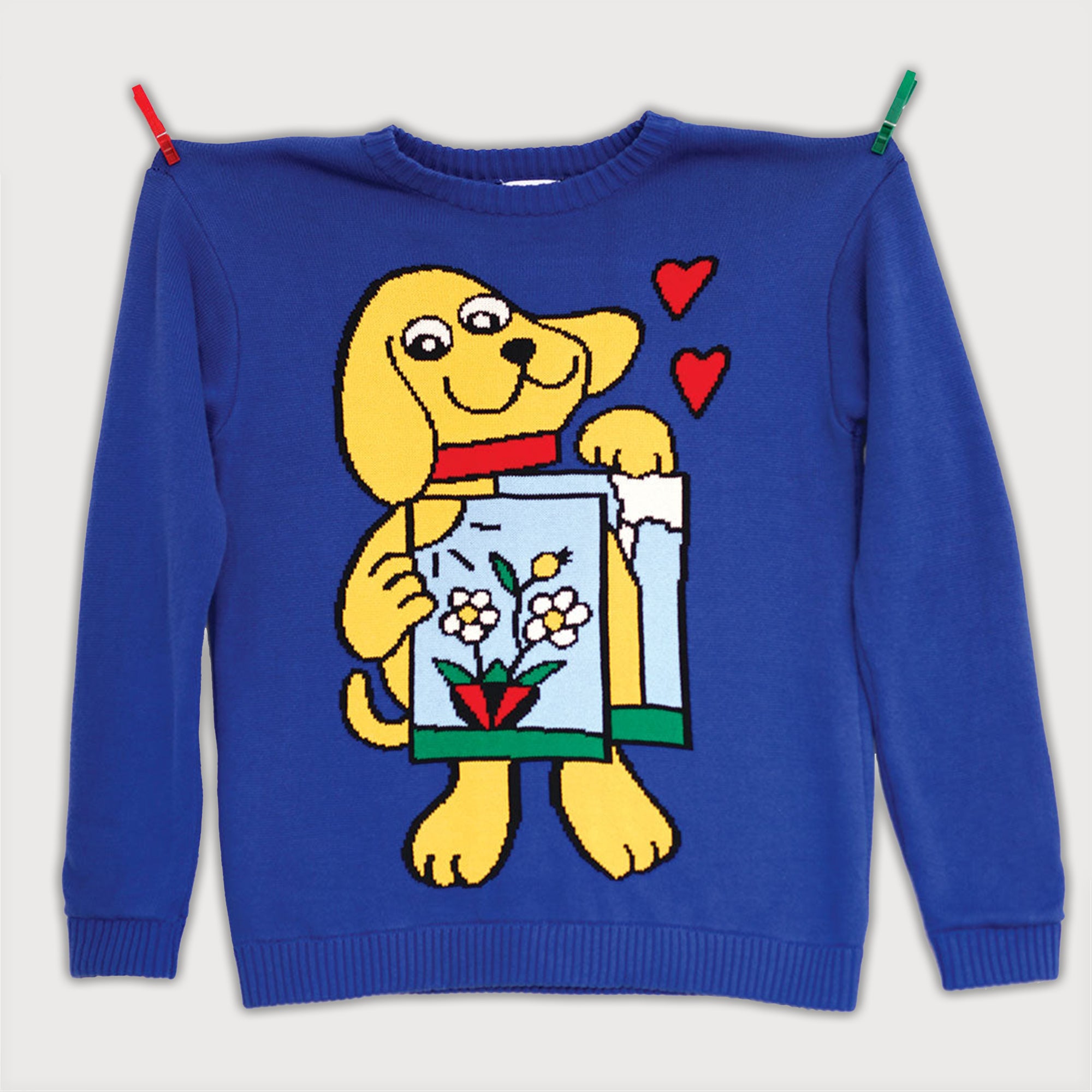 Doggy Love Knitted Jumper