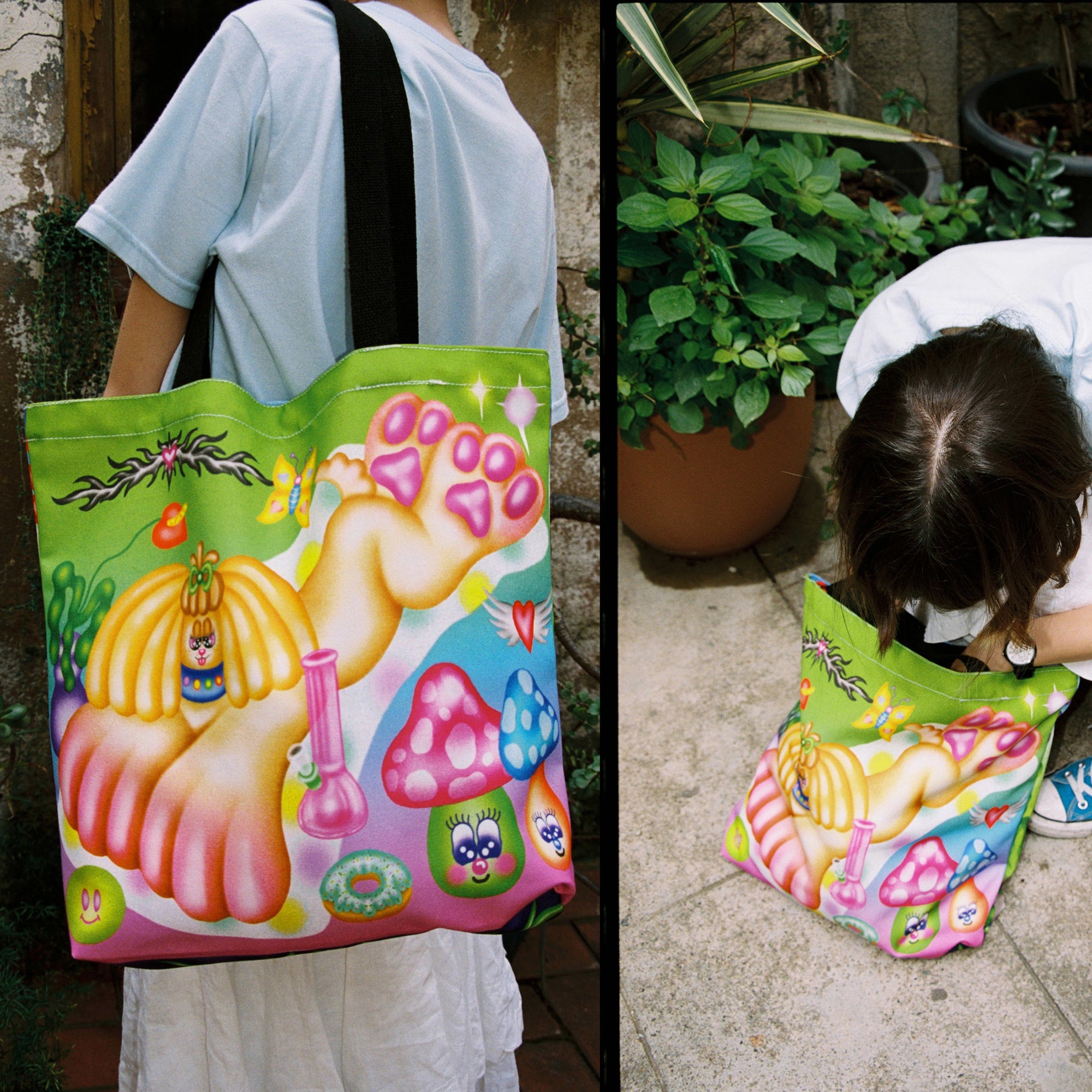 Puppy Tote Bag