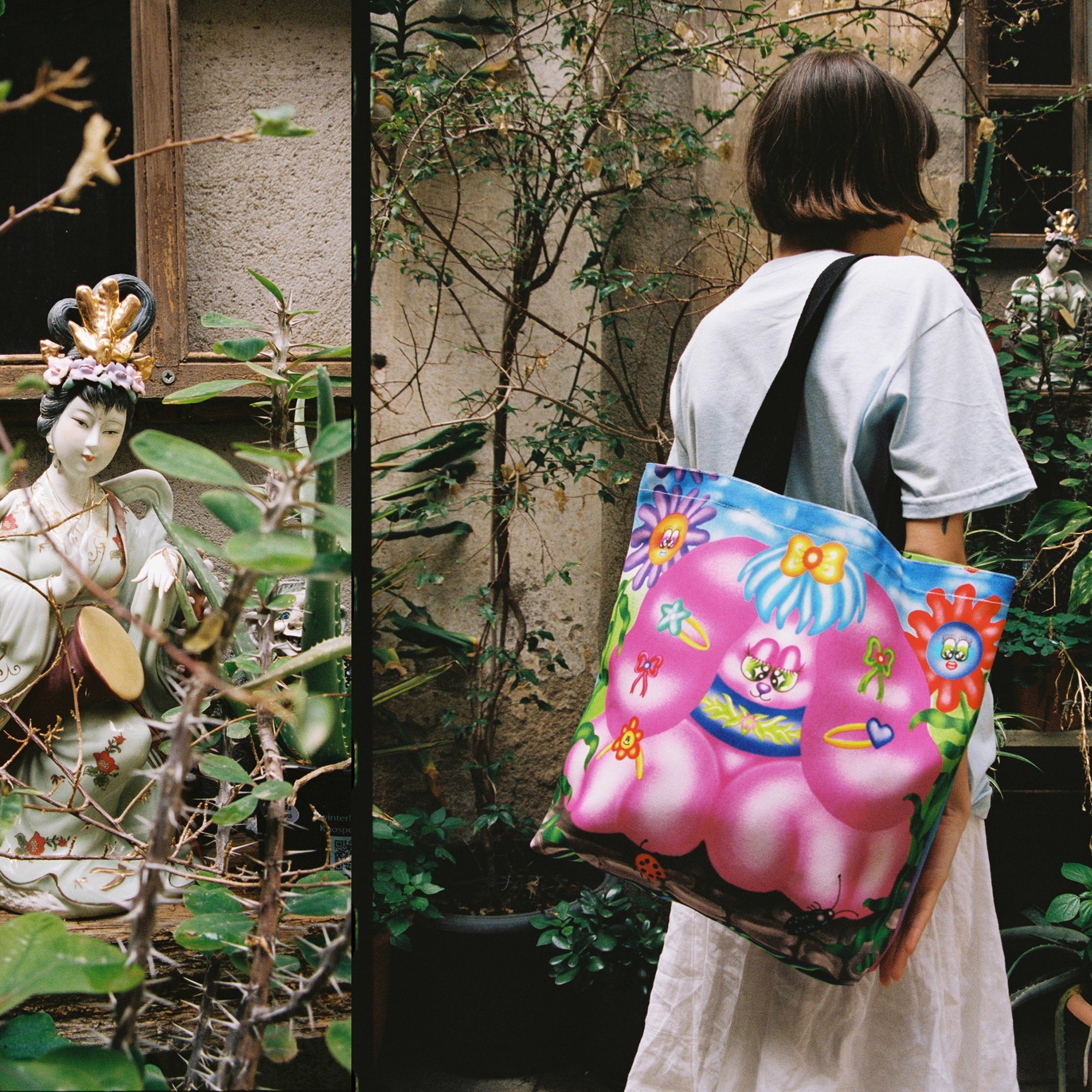 Puppy Tote Bag